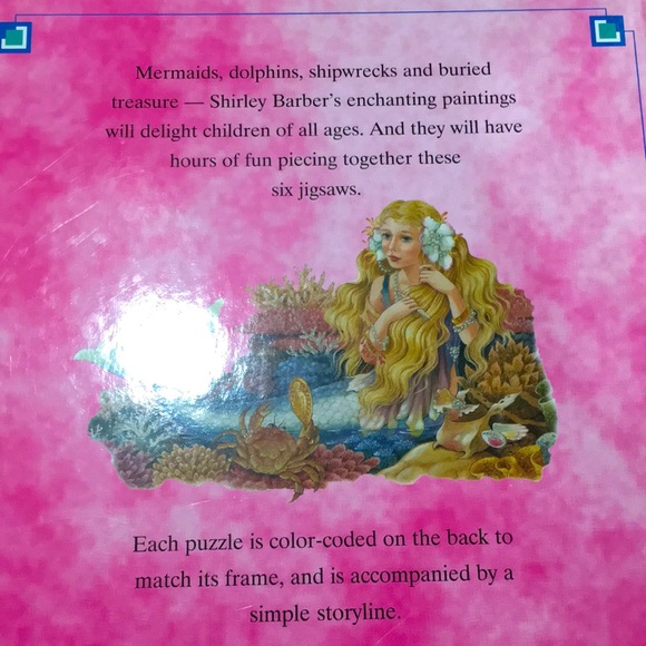 Brand new Mermaid Princess Jigsaw Book by Shirley Barbers - Picture 6 of 6